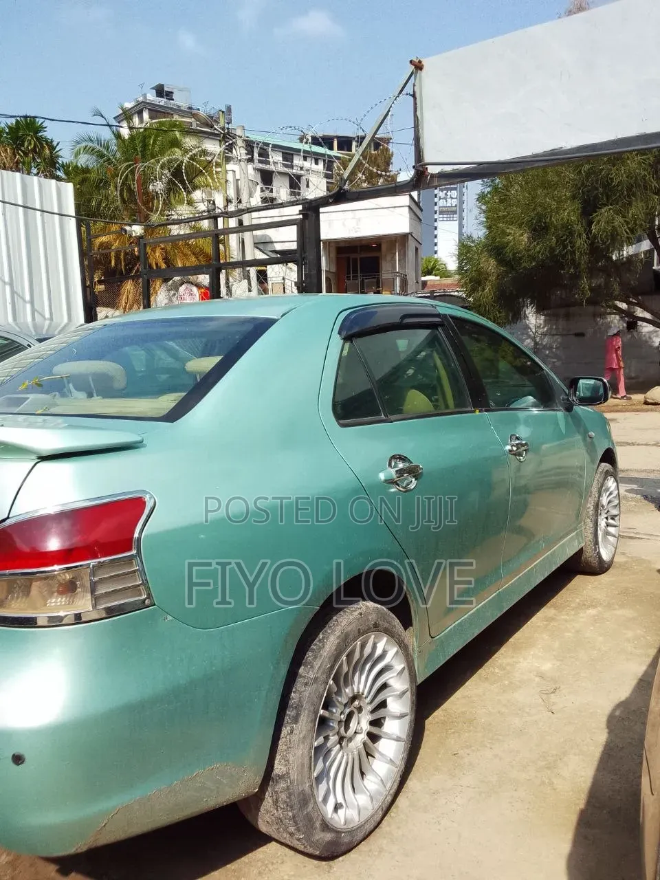 Toyota Yaris 2008 Green