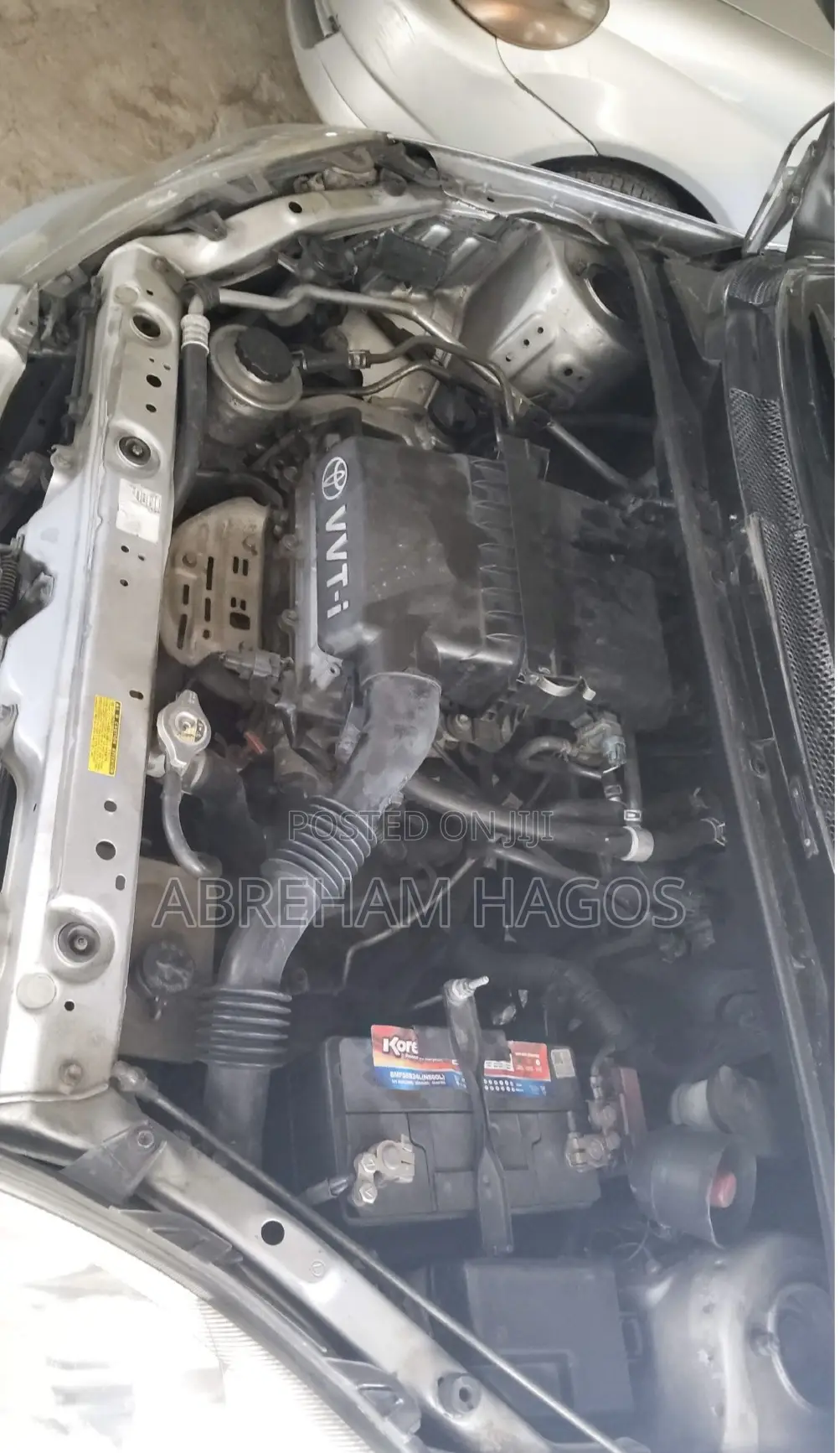 Toyota Vitz 2004 Silver