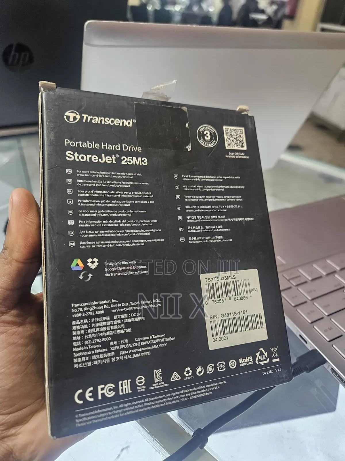Transcend 2tb External HDD