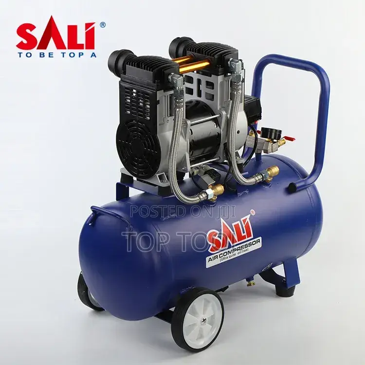 ,Sali 50-Liter Oil-Free Silent Air Compressor,