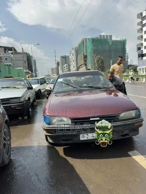 Toyota Corolla Hatchback 1990 Red