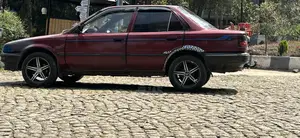 Toyota Corolla Hatchback 1990 Red