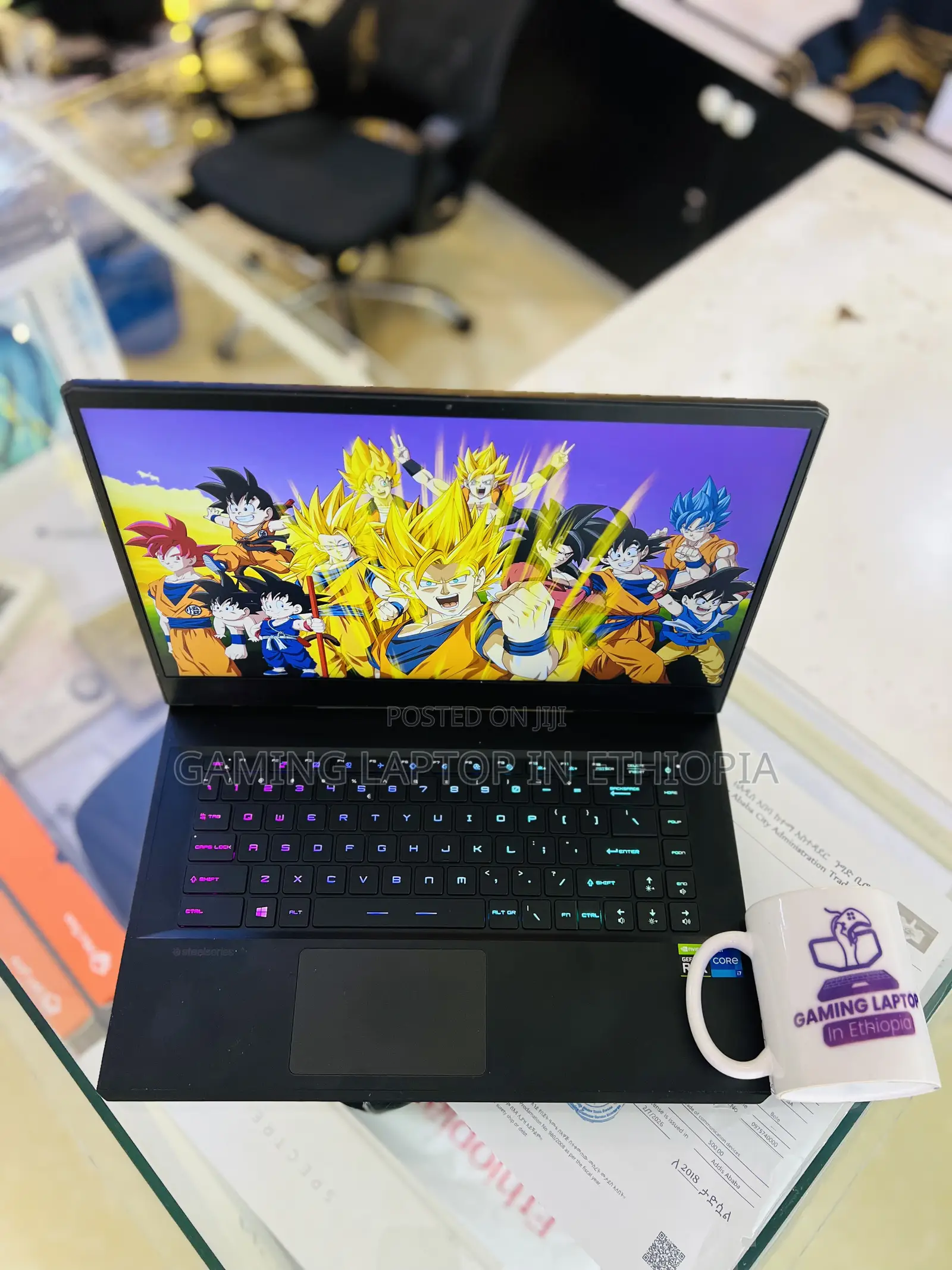 New Laptop MSI GP66 LEOPARD 10UG 16GB Intel Core i7 SSD 512GB