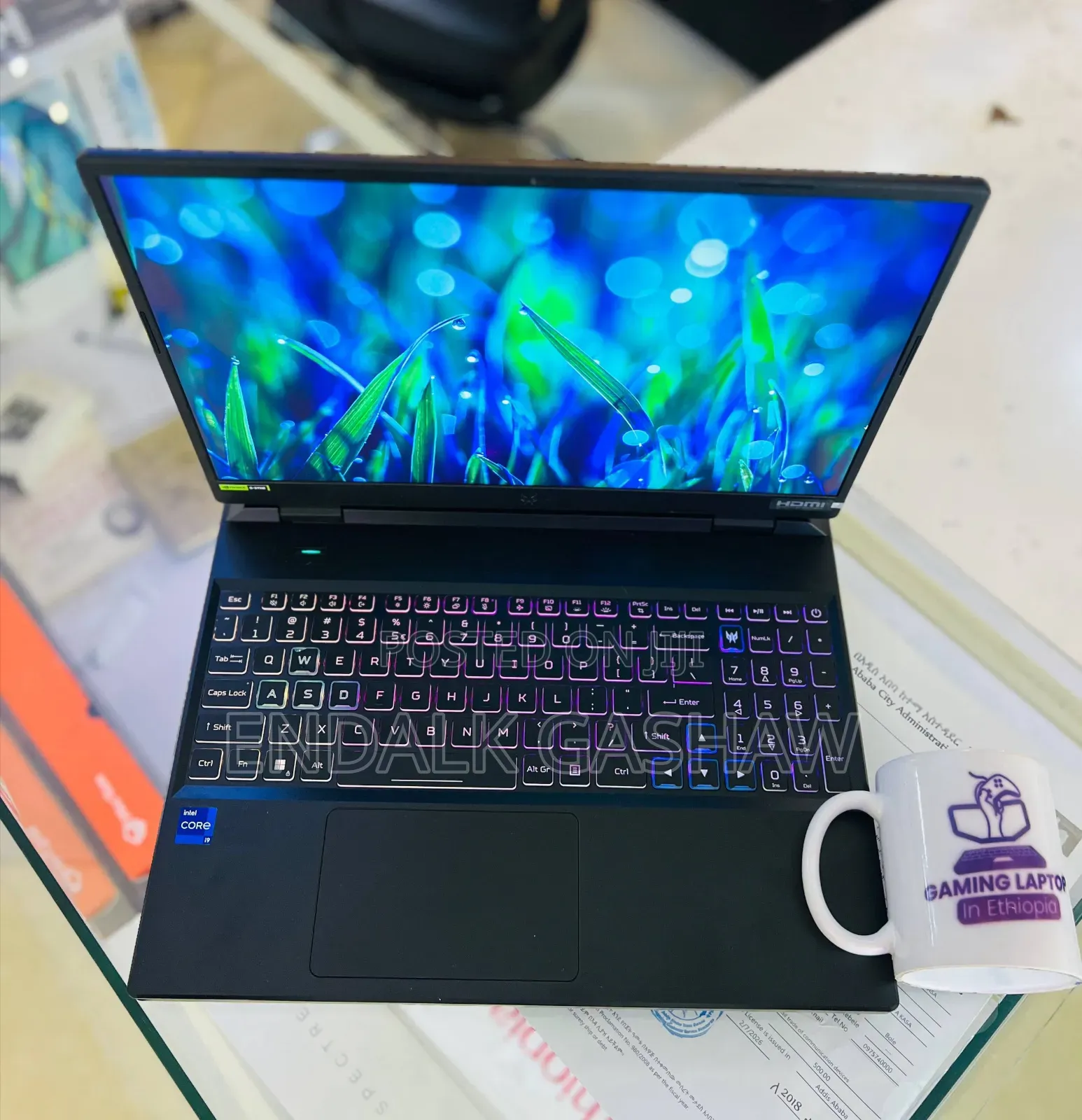 New Laptop Acer Predator Helios Neo 16 16GB Intel Core i9 SSD 1T