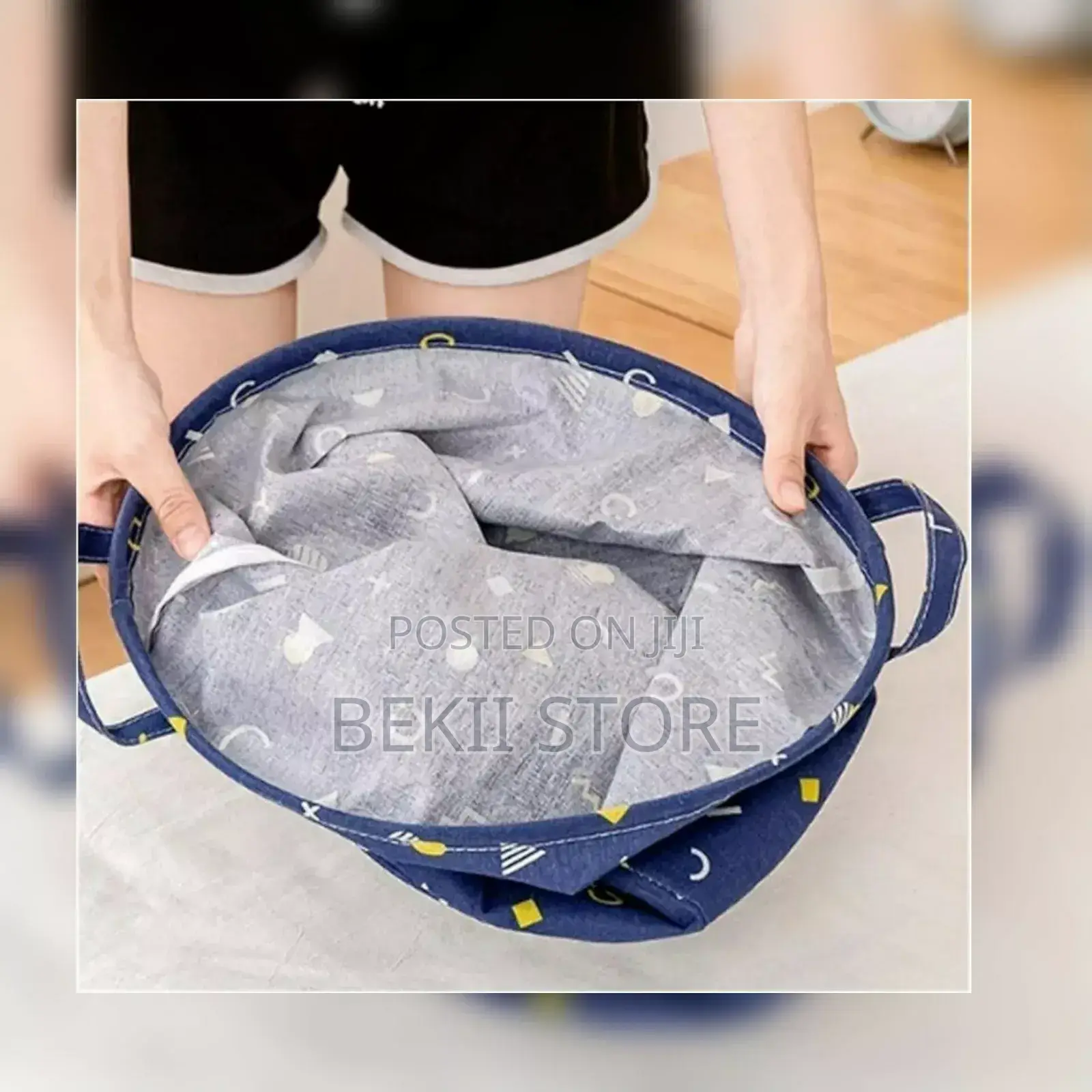 Foldable Laundry Hamper Storage Basket