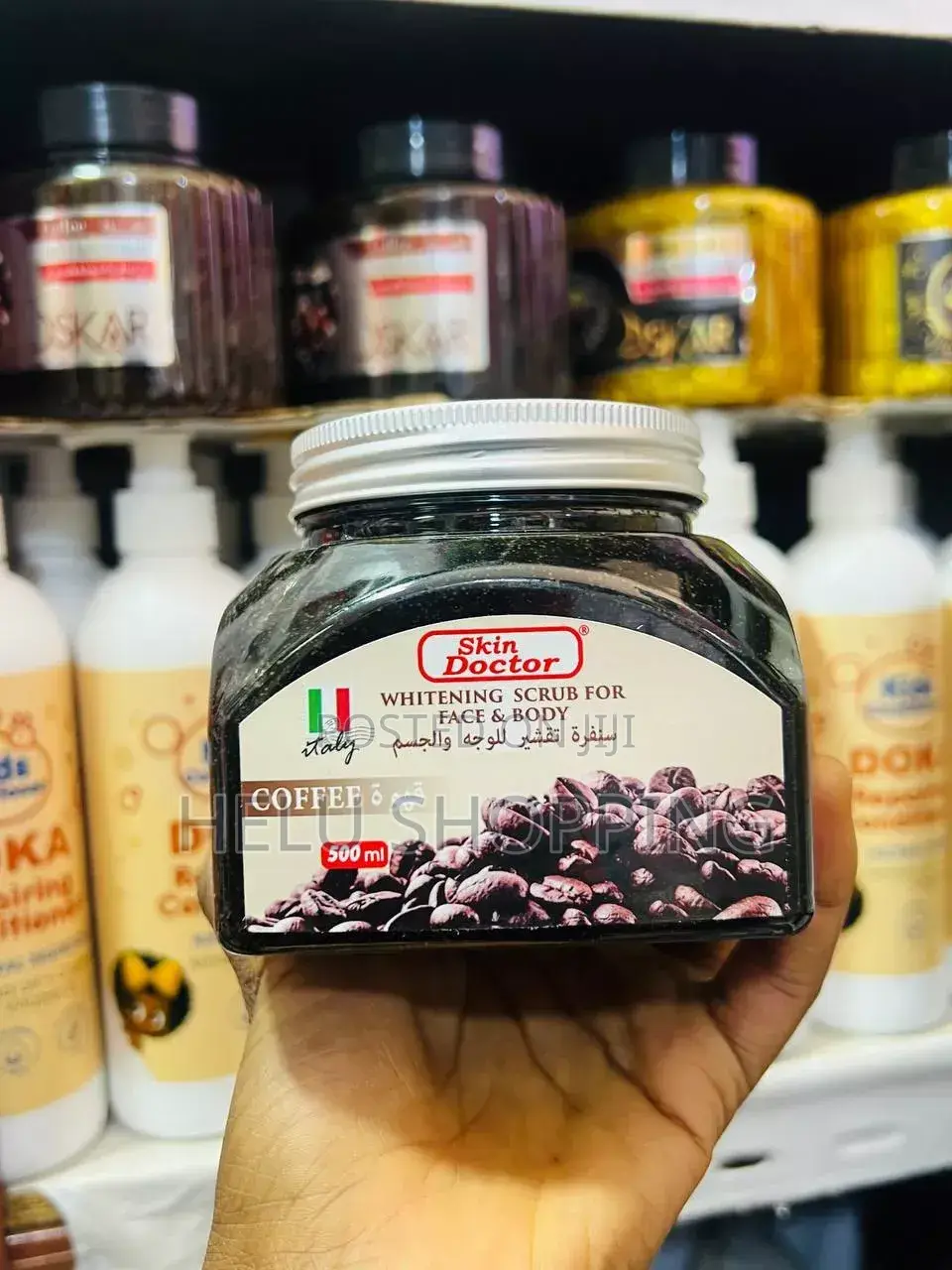 Skin Doctor Coffee Whitening Scrub For Face Body