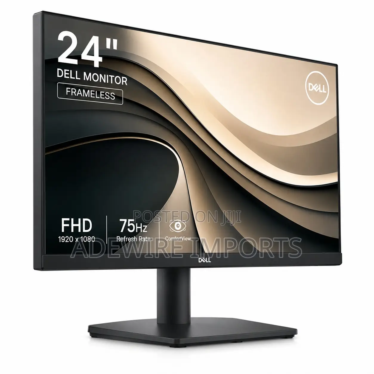 Dell 24" Framless Brand New Monitor With Vat