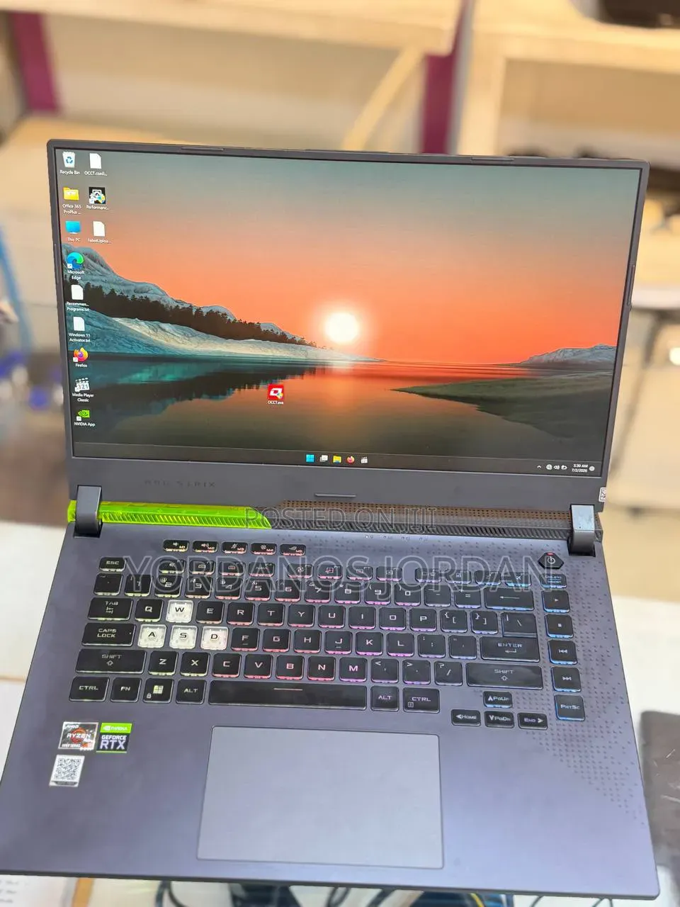 New Laptop Asus ROG Strix G15 16GB AMD Ryzen 9 SSD 512GB
