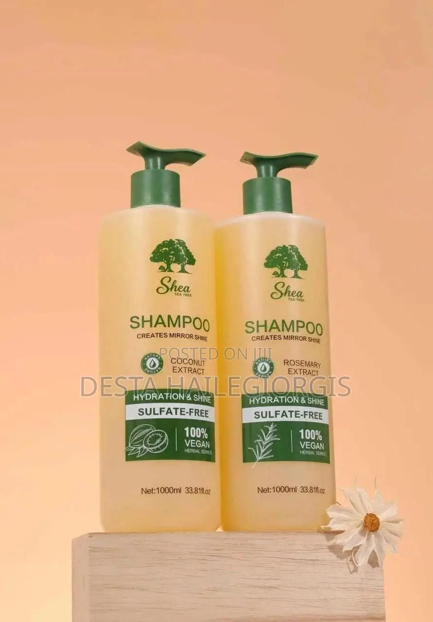 Shea Tea Tree Coconut Extract Sulfate-Free Shampoo 1000ml