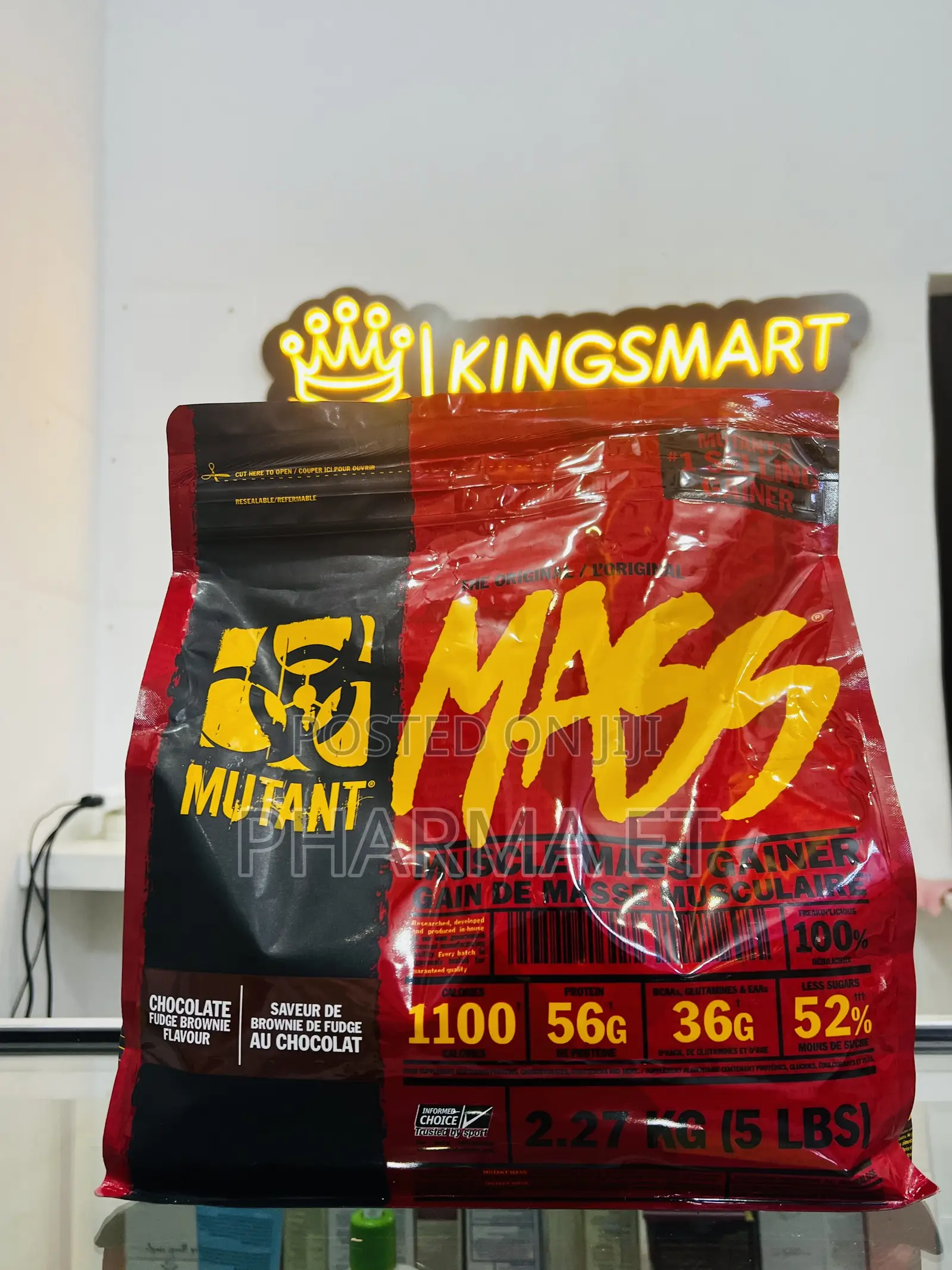Mutant Mass Gainer 2.27kg (1100 Calories)