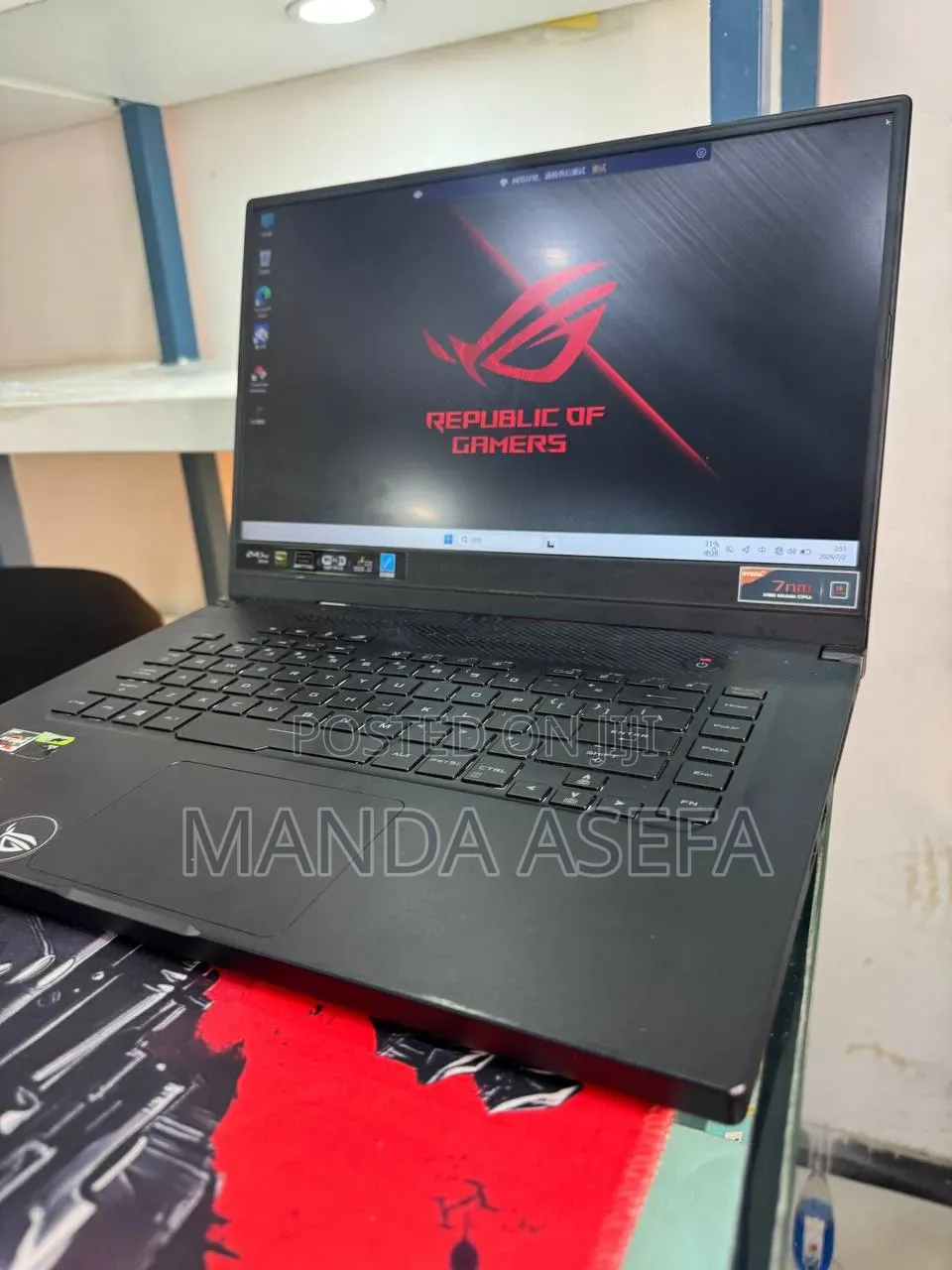 New Laptop Asus ROG Zephyrus G15 16GB AMD Ryzen 9 SSD 512GB