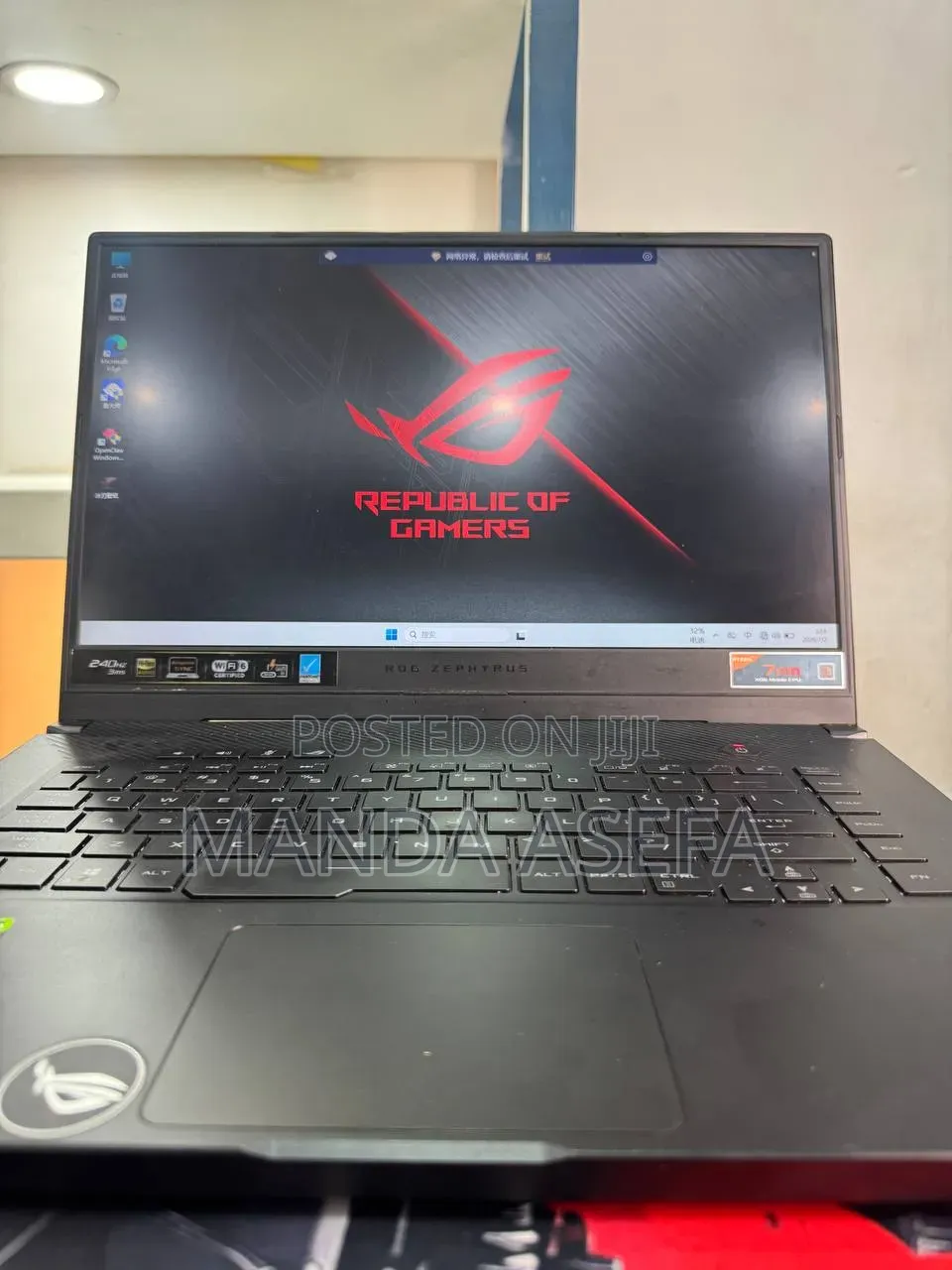 New Laptop Asus ROG Zephyrus G15 16GB AMD Ryzen 9 SSD 512GB