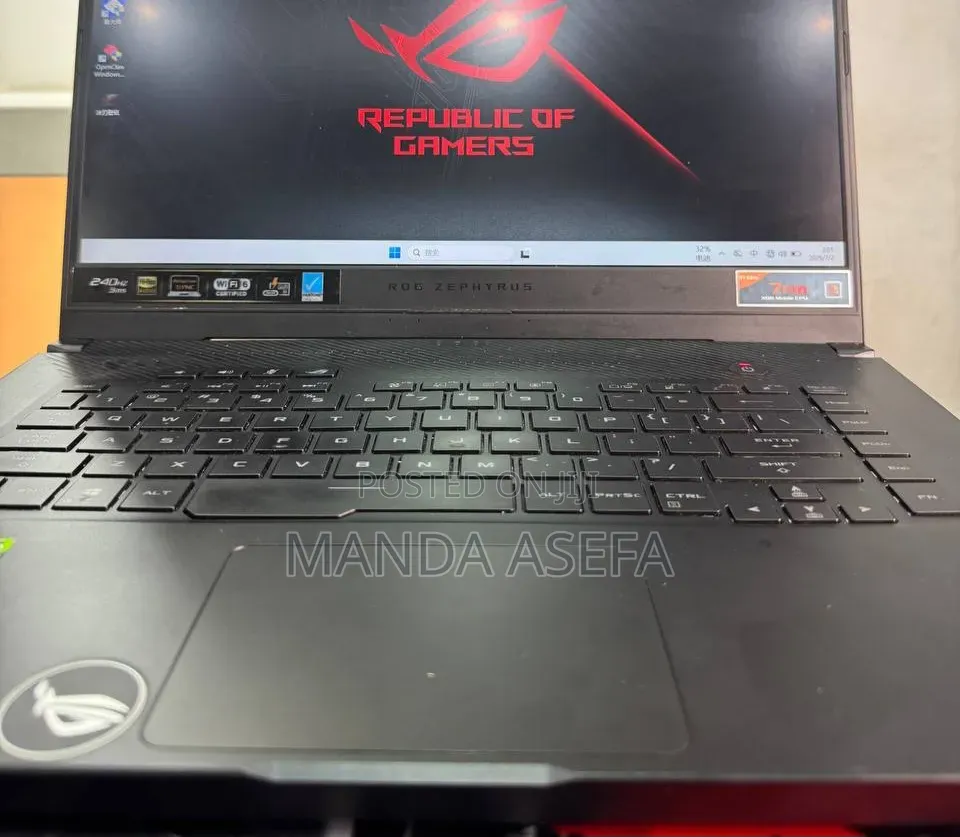 New Laptop Asus ROG Zephyrus G15 16GB AMD Ryzen 9 SSD 512GB