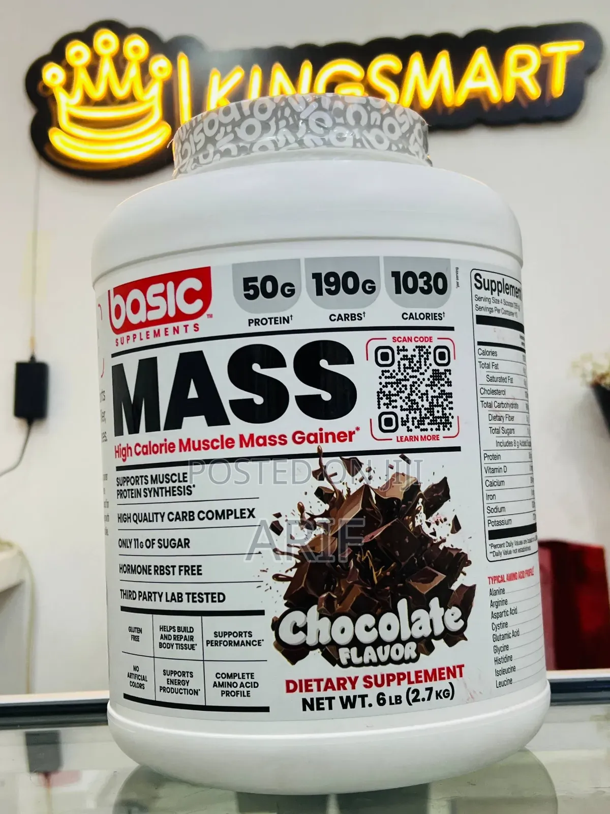 Basic Mass High Calorie Muscle Mass Gainer