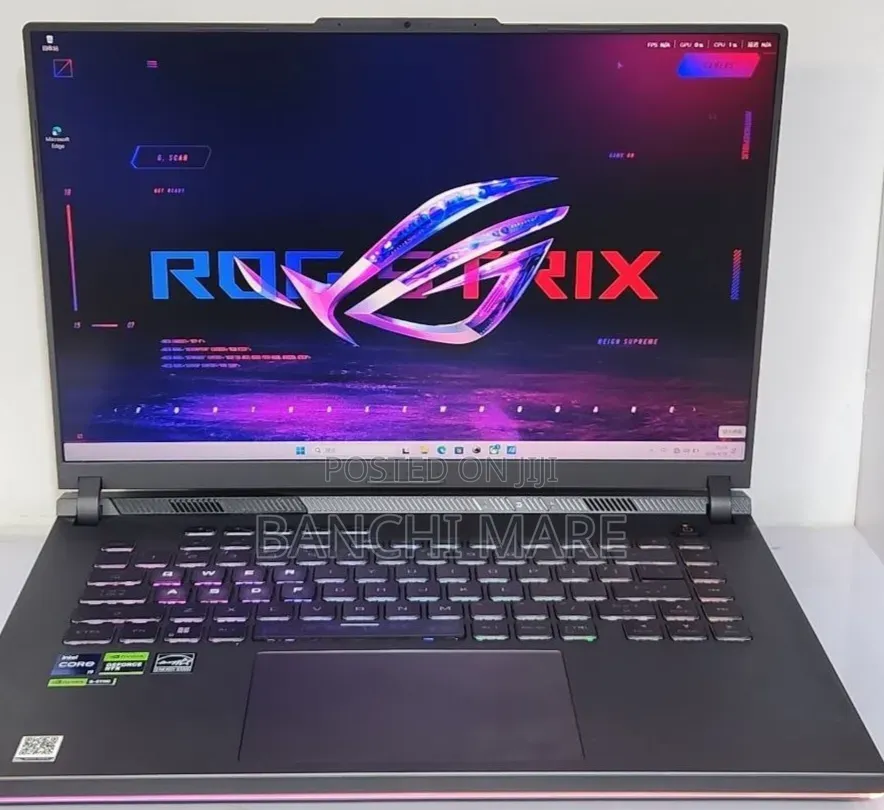 New Laptop Asus ROG Strix G16 16GB Intel Core i9 SSD 1T