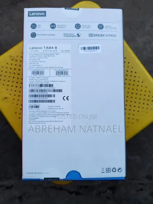 New Lenovo Tab 4 8 16 GB Black