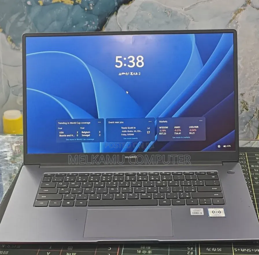 New Laptop Huawei Matebook D 15 8GB Intel Core i3 SSD 256GB