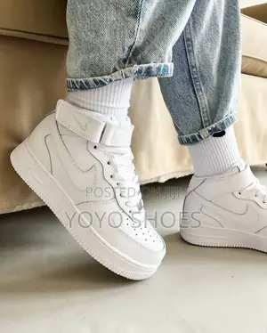 Nike Air Force 1 Mid '07 Triple White for Women's