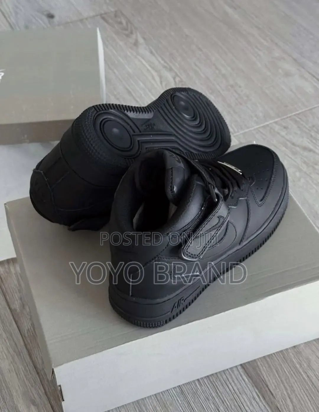 Nike Air Force 1 Mid '07 Triple Black for Women's