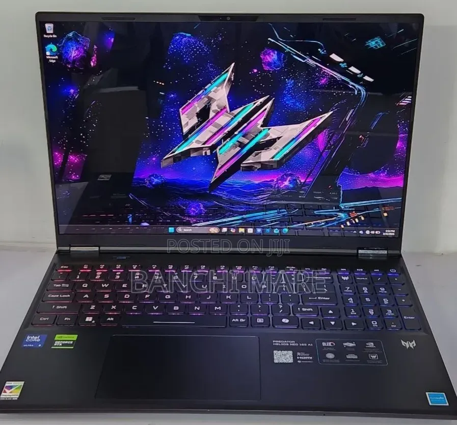 New Laptop Acer Predator Helios Neo 16 32GB Intel Core Ultra 9 SSD 1T