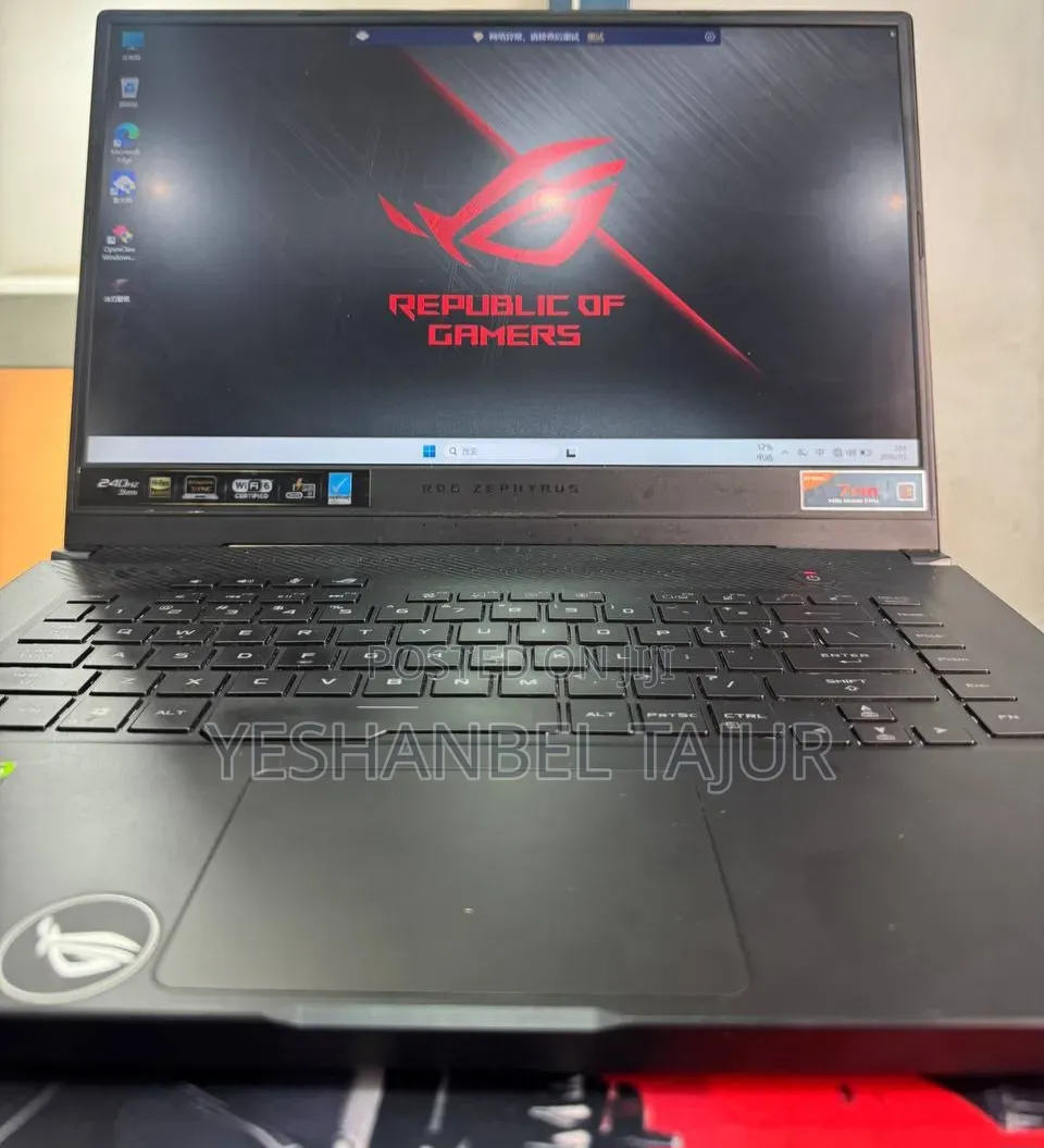 New Laptop Asus ROG Zephyrus G15 16GB AMD Ryzen 9 SSD 512GB