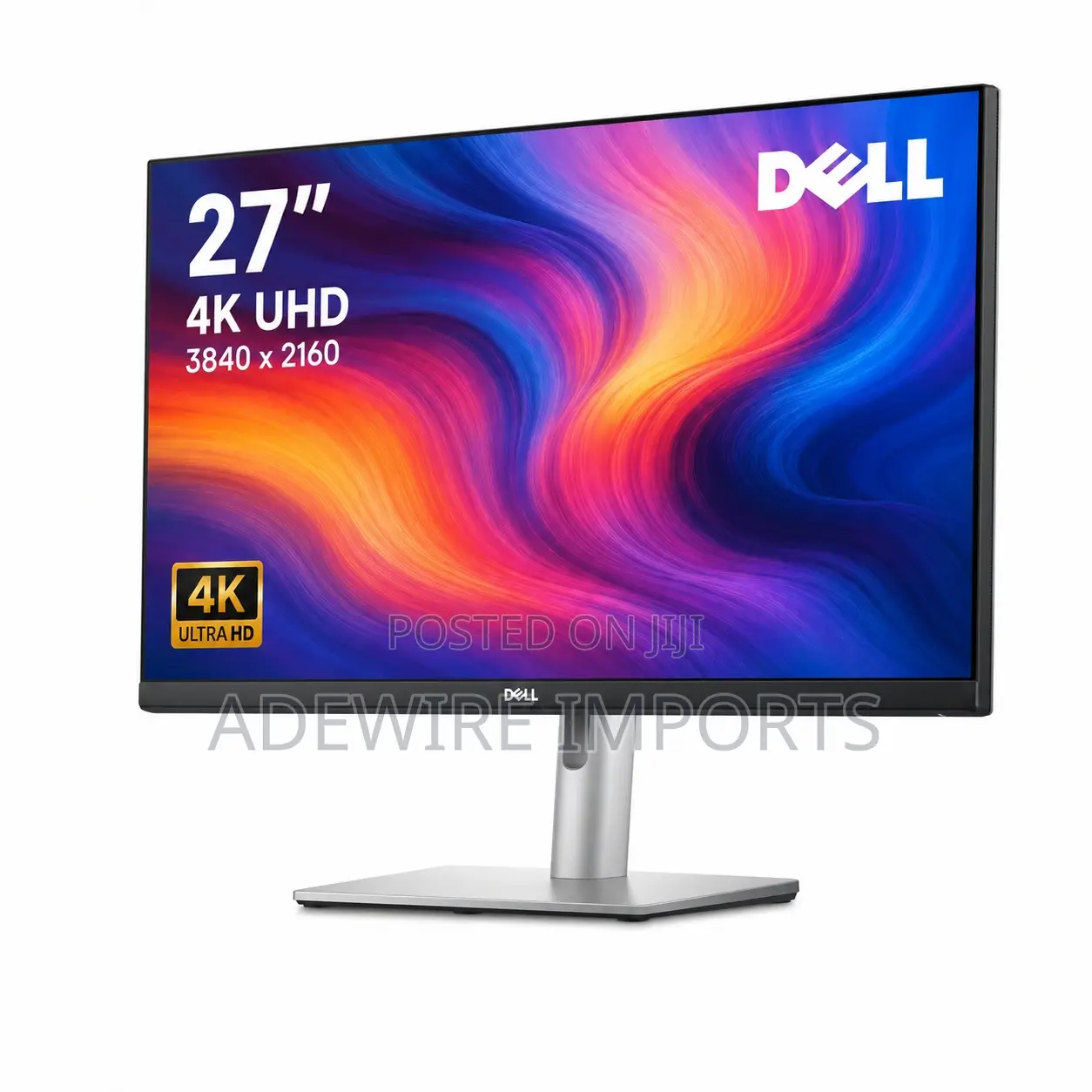 Dell 27" Framless Used Monitor With Vat
