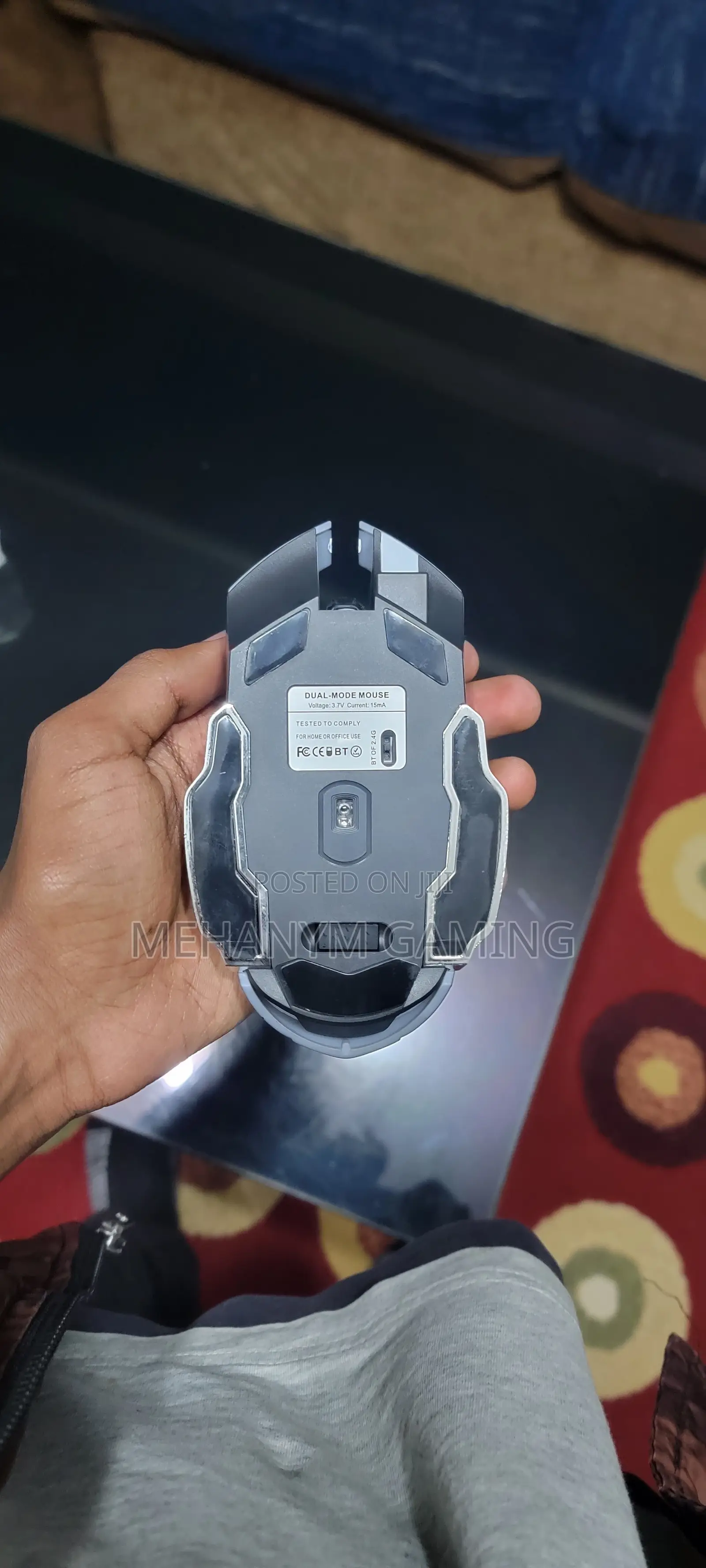 Wireless Gaming Mouse- Silent Click