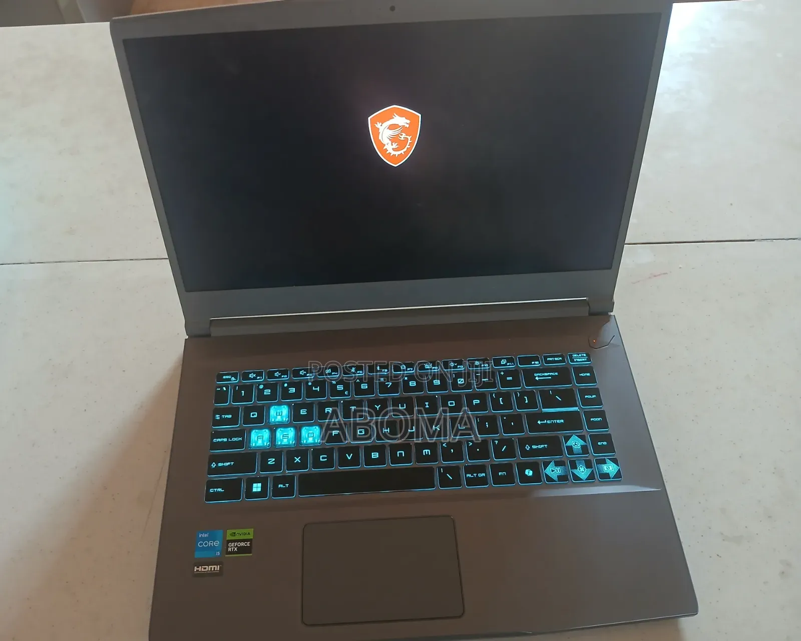 Laptop MSI 16GB Intel Core i5 SSD 512GB
