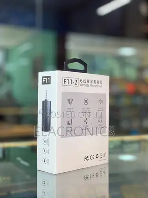 F11-2 Wireless Neck Mic (3-in-1 Receiver)