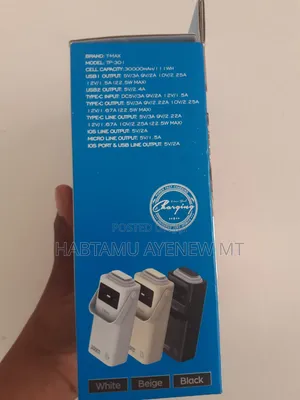 T-Max 30,000 Mah (6+ Phones Charging)