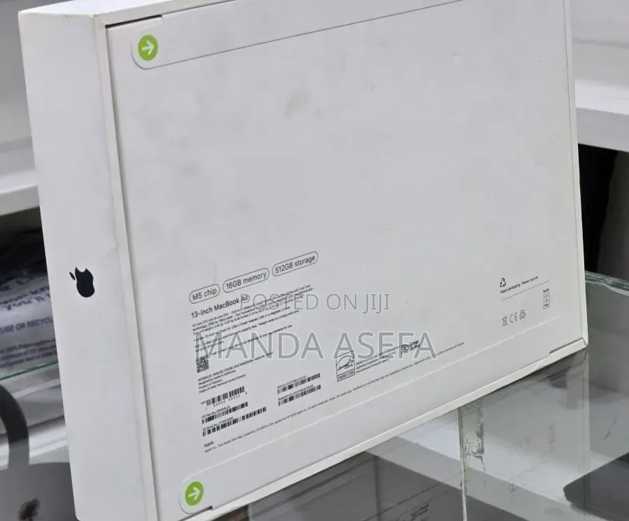 New Laptop Apple MacBook Air 2026 M5 16GB Apple M5 SSD 512GB