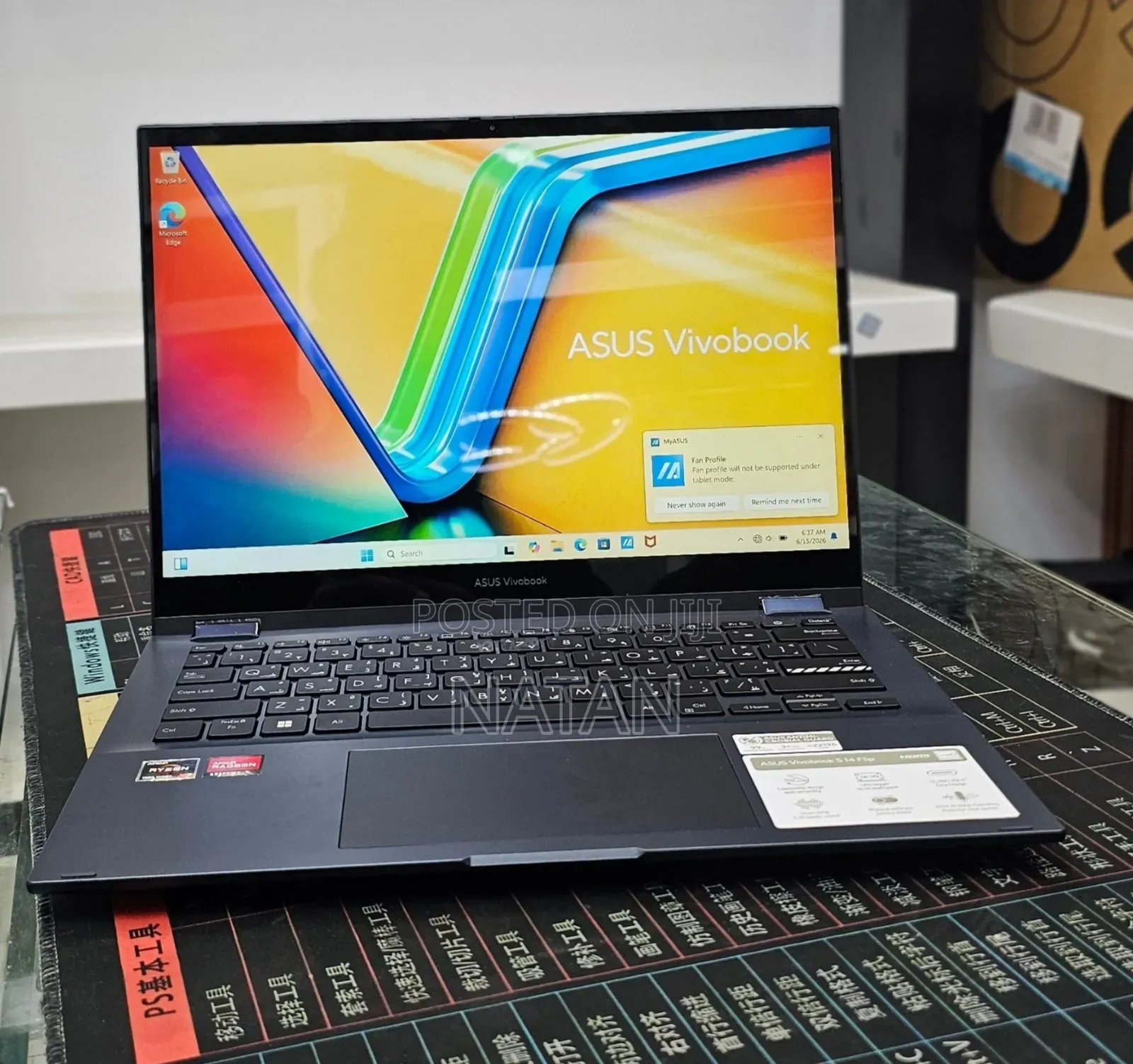 New Laptop Asus Vivobook 14 16GB AMD Ryzen 7 SSD 512GB