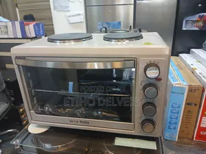 This White Delta Mini Oven Features a 48-Liter Capacity and Inclu