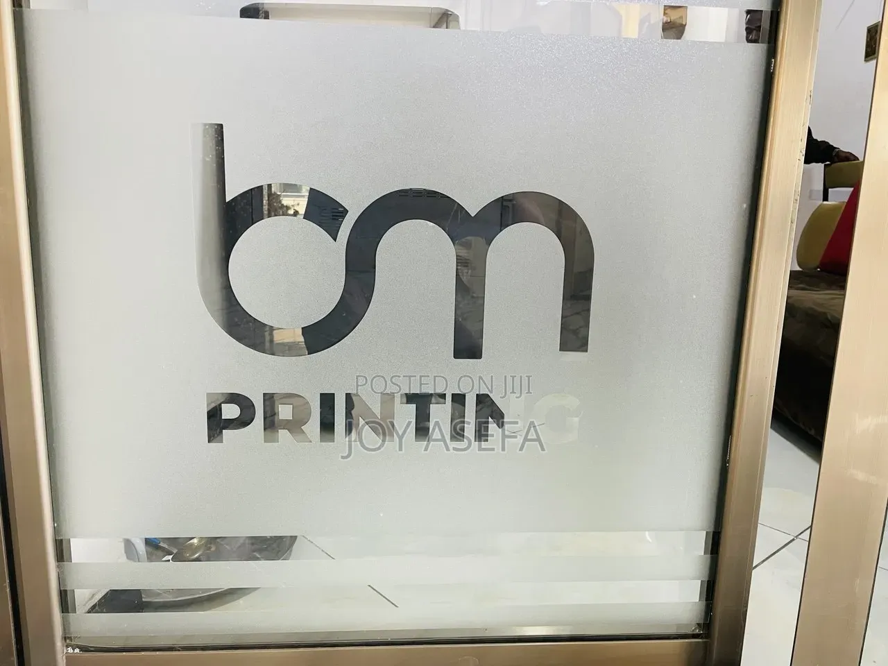 Frosted Sticker