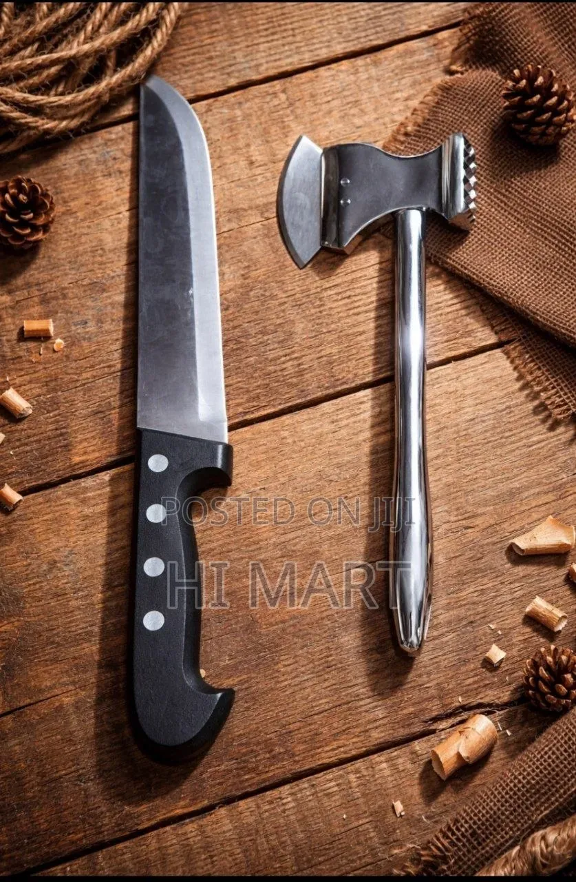 Stainless Steel Knife and Axe Meat Tenderizer