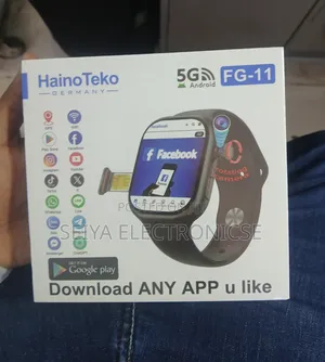 Hainoteko Fg-11 Smartwatch Sim Card Support 5g Network