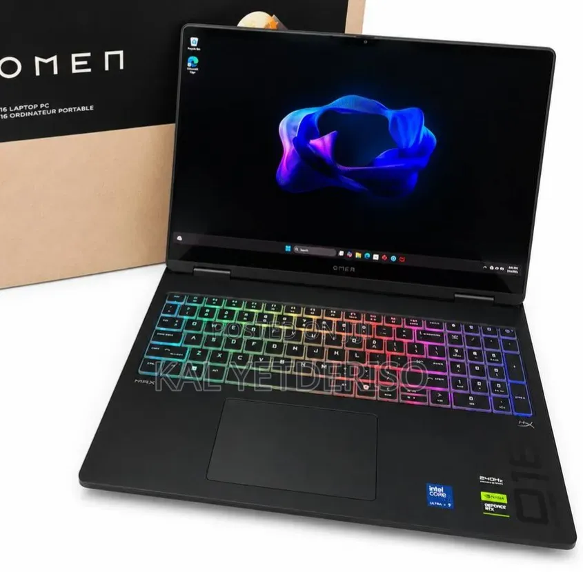 New Laptop HP Omen Max 16 32GB Intel Core Ultra 9 SSD 2T