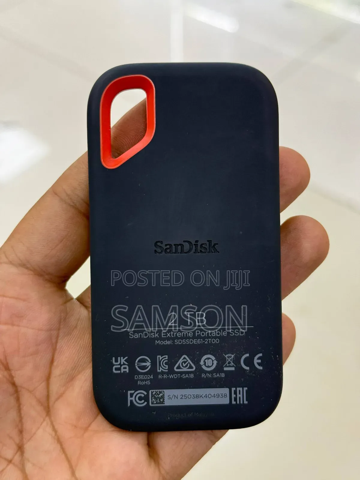 External Sandisk SSD