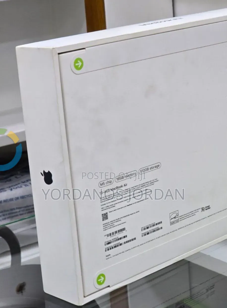 New Laptop Apple MacBook Air 2026 M5 16GB Apple M5 SSD 512GB