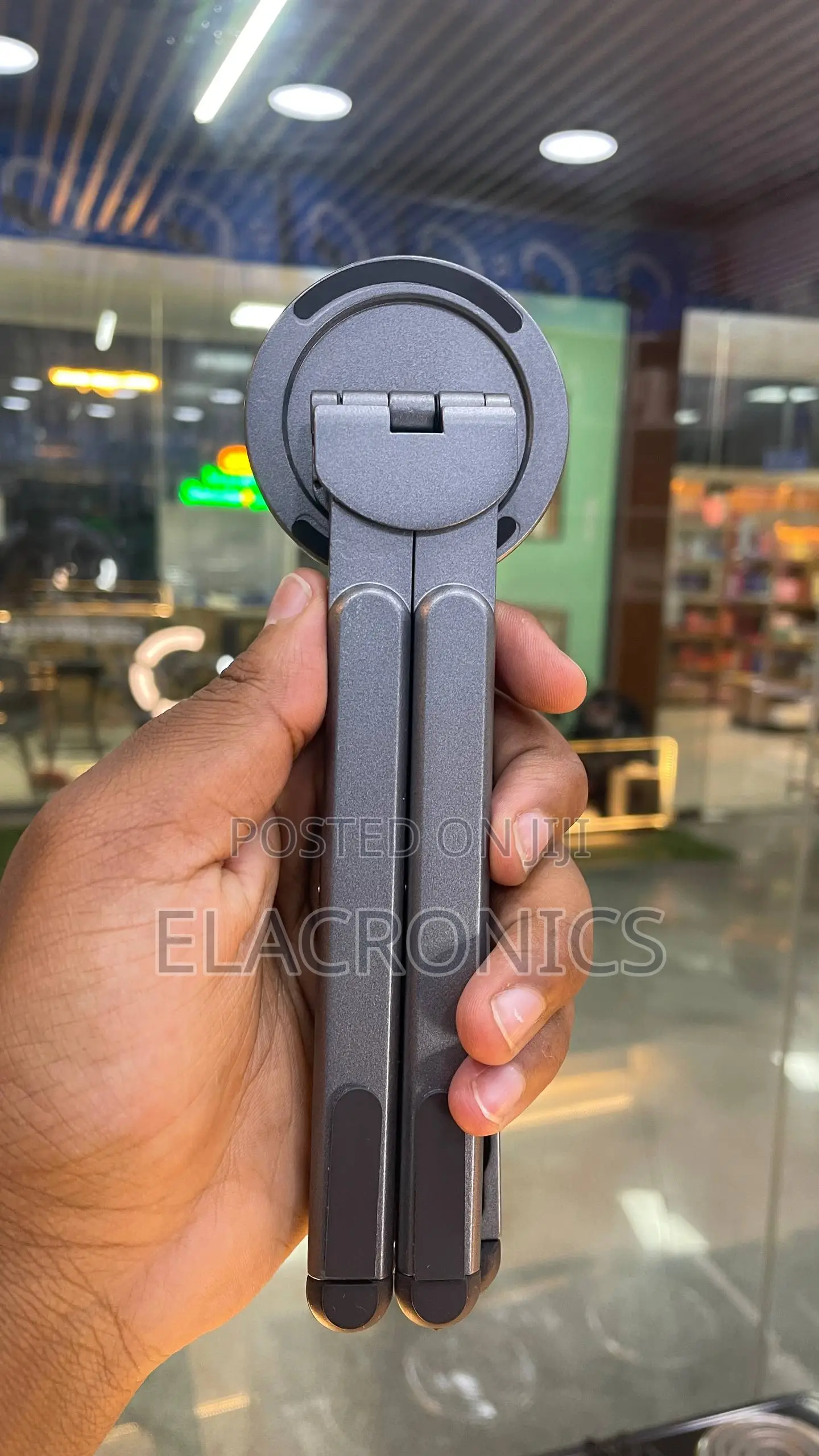 Foldable Laptop Stand With Magnetic Phone Holder