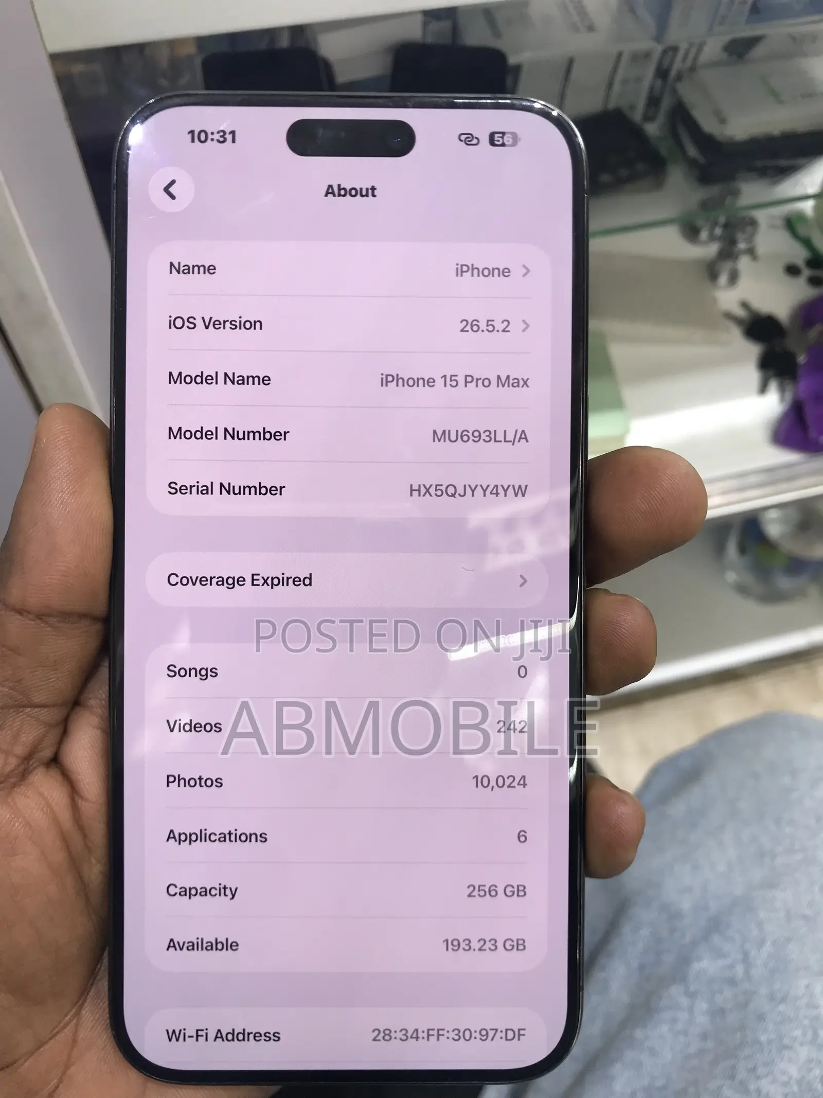 Apple iPhone 15 Pro Max 256 GB Blue