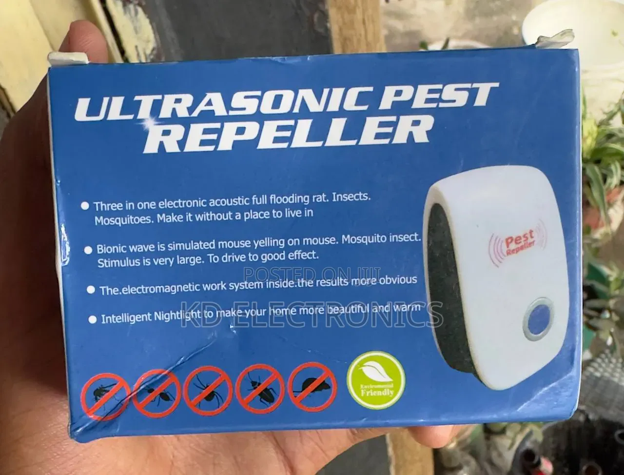 አይጥ ማጥፊያ ( Ultrasonic Pest Repller