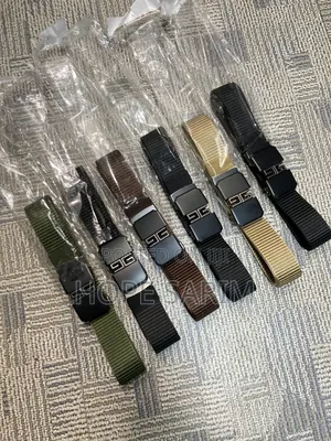 Tactical Webbing Belts: