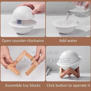Pohove Essential Oil Diffuser Resembles A Planet