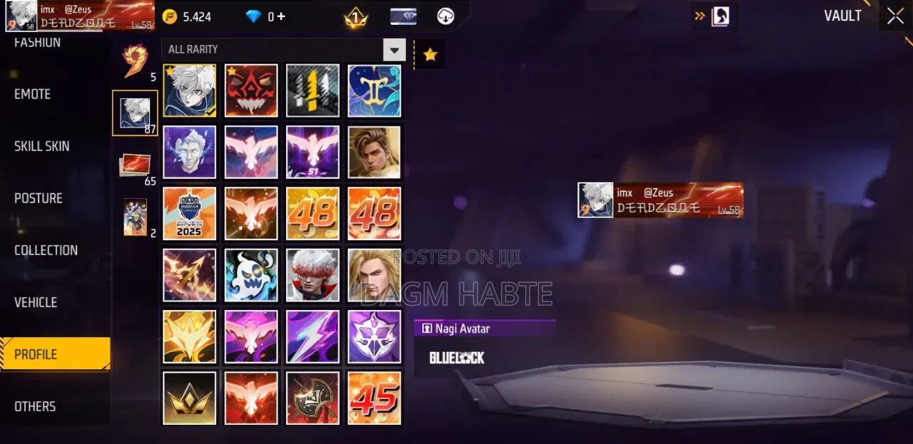Free Fire  Acc