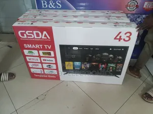 Gsda Smart Led Tv 43 Inch Andraid Doubel Gelass 2026 Quality Hifi