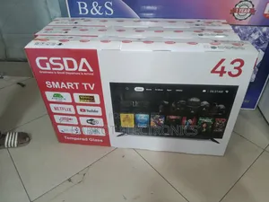 Gsda Smart Led Tv 43 Inch Andraid Doubel Gelass 2026 Quality Hifi