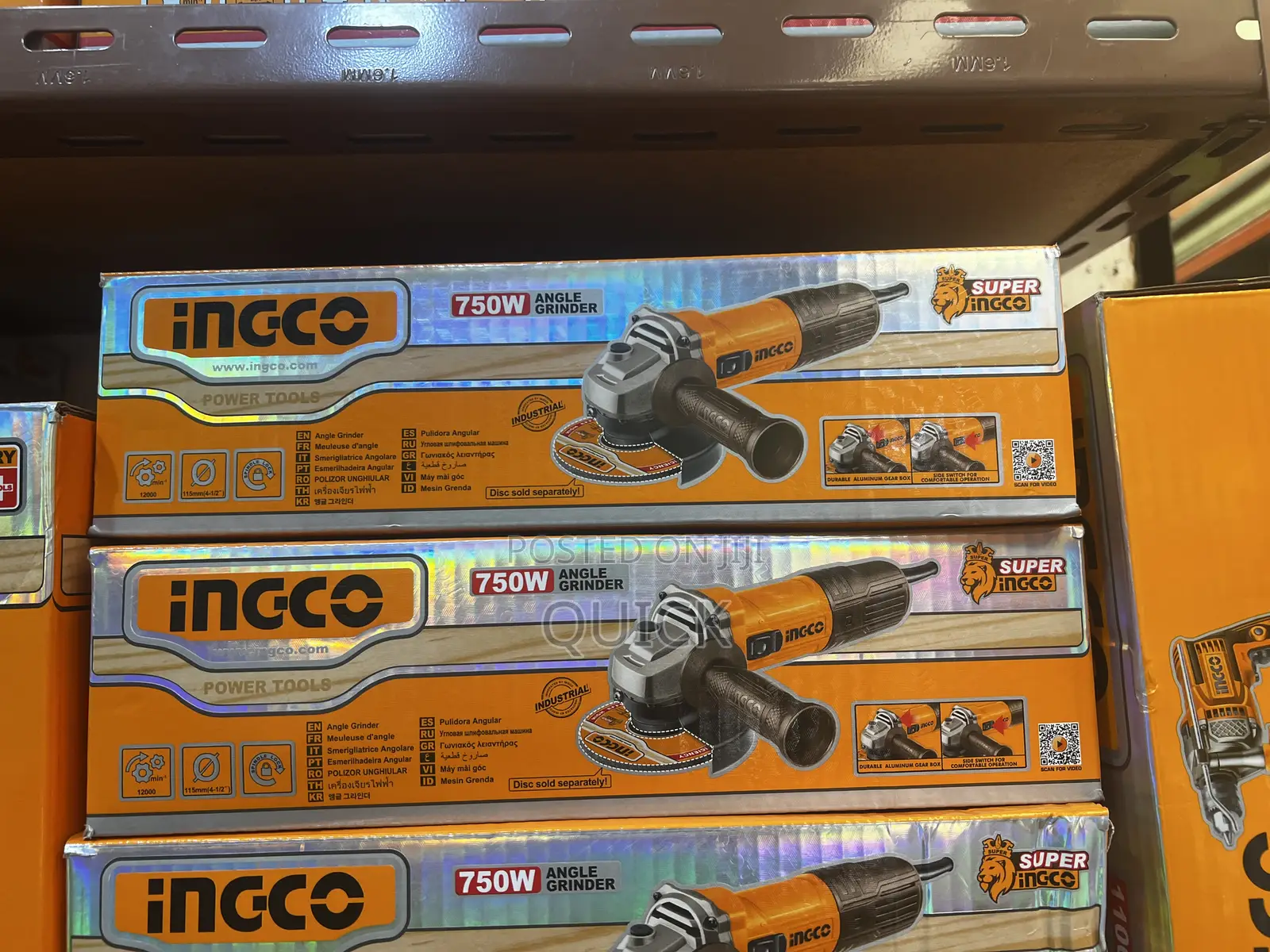 Ingco 750w Grinder