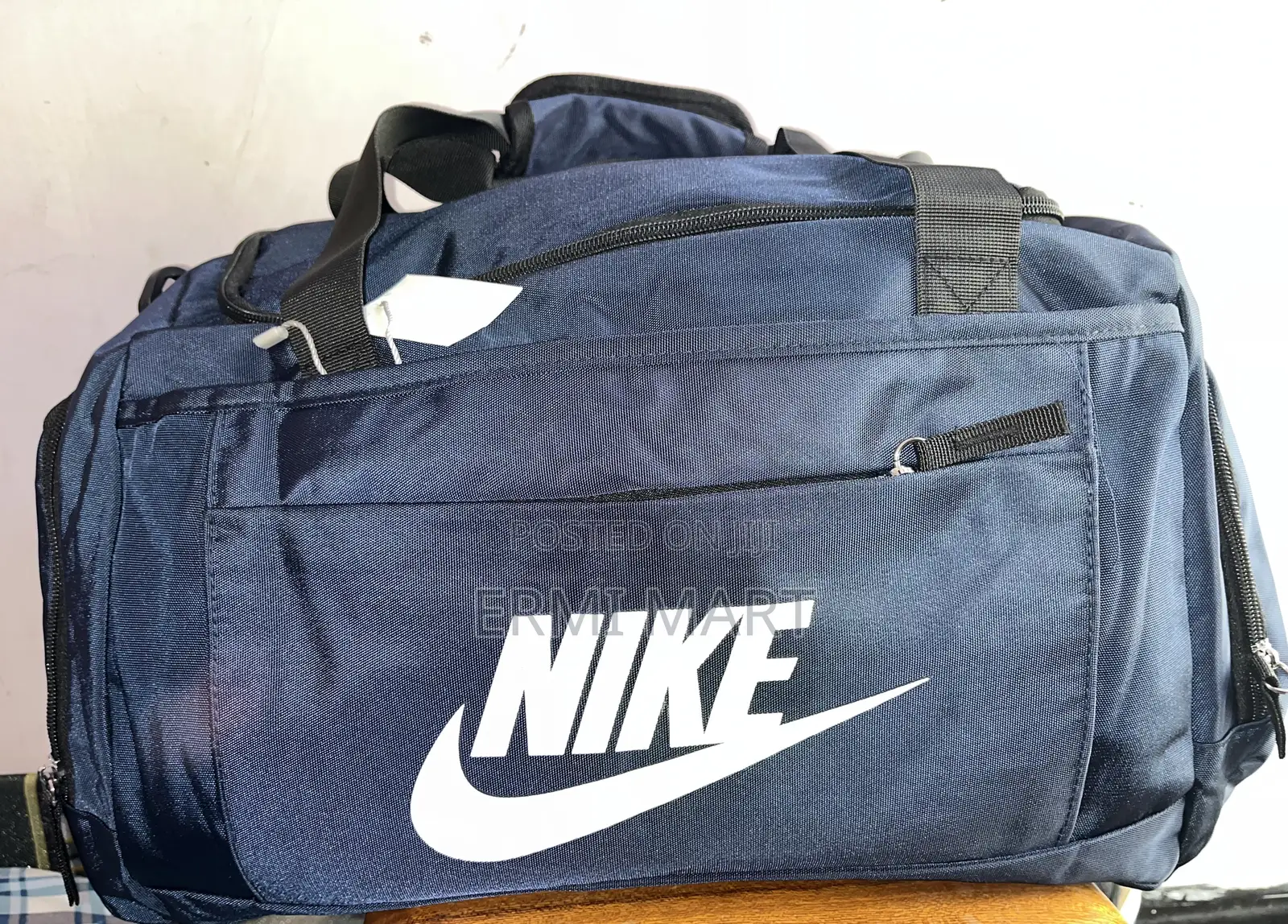 Blue Gym Bag