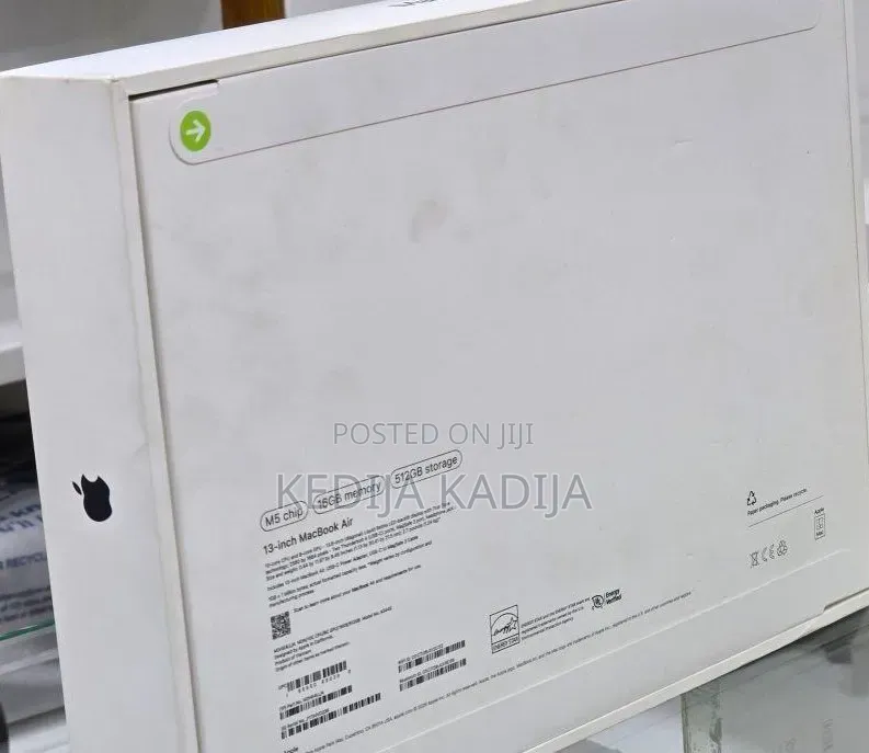 New Laptop Apple MacBook Air 2026 M5 16GB Apple M5 SSD 512GB